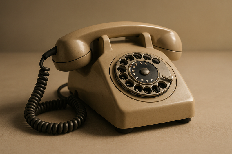 old land line phone